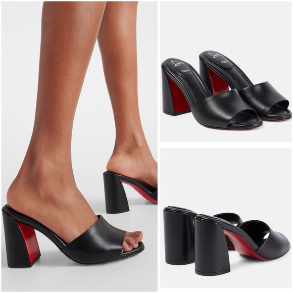 Christian Louboutin Shoes - New CHRISTIAN LOUBOUTIN Jane leather mules 39.5 $885